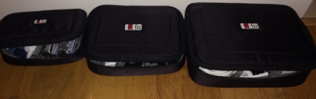 3 sizes of BUBM bags